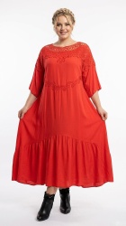 Rochie lunga, din vascoza Matilda