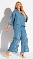 Set 2 piese din denim Lisa