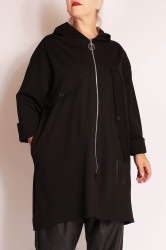Jacheta casual din Jerse HOPE - Img 7