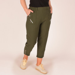 Pantaloni conici cu extraelastan 69 - Img 4