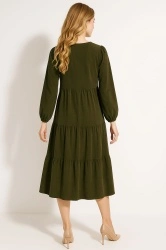 Rochie Catifea Raiata Xenia - Img 6
