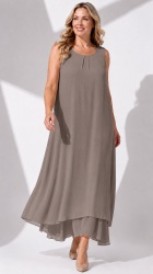 Rochie din Batist cu bretele late, bust 120 cm