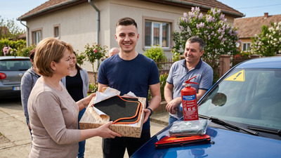 Cum să faci un cadou util unui proaspăt posesor de permis auto?