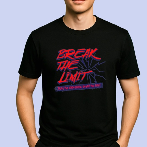 Tricou Break The limit Negru, Copii | Dama | Barbat