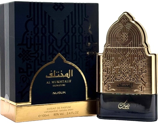 Extrait de Parfum Al Mukhtalif Signature, Nusuk, Unisex 100ml Parfum arabesc