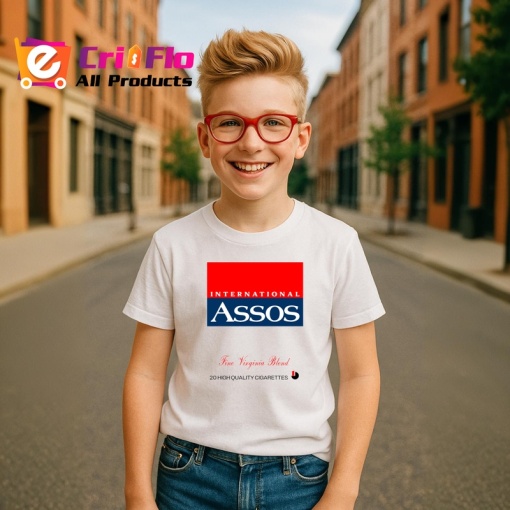 Tricou assos tigari vintage fine virginia blend design clasic, Copii | Dama | Barbat