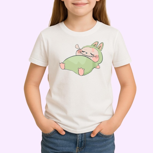 Tricou Labubu bebelus, Unisex Dama si Barbat | Copii
