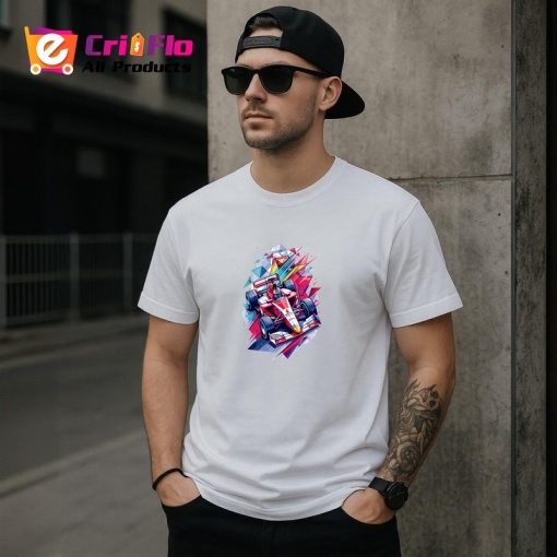 Tricou Masina Formula 1 Poligonala, Copii | Dama | Barbat