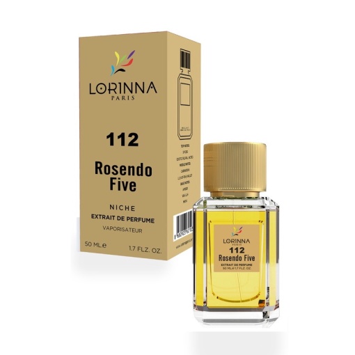 Extract de Parfum Lorinna Paris Parfum Rosendo Five, unisex, 50 ml, inspirat din Rosendo Mateu Nº 5