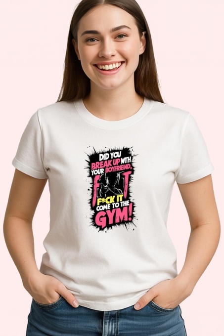 Tricou Breakup Come To The Gym Roz Gluma, Copii | Dama | Barbat