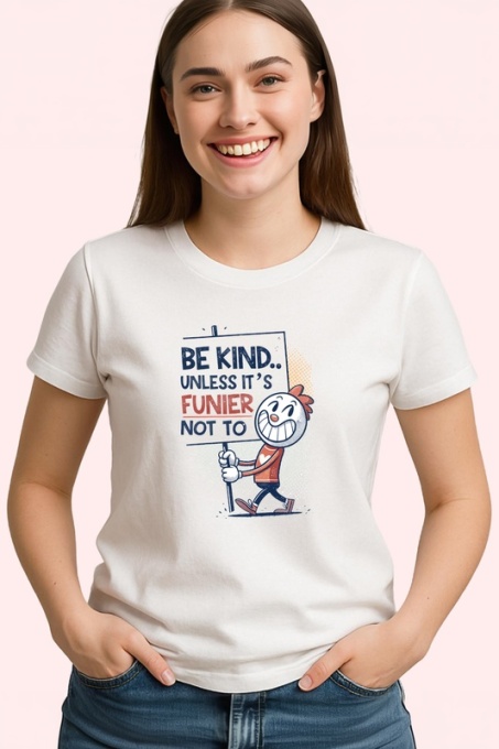 Tricou Be Kind Unless Its Funier Not To, Copii | Dama | Barbat