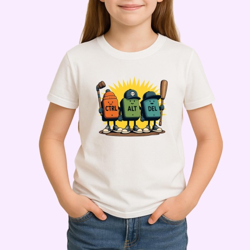 Tricou Control Alt Del Combinatia perfecta - Copii | Dama | Barbat