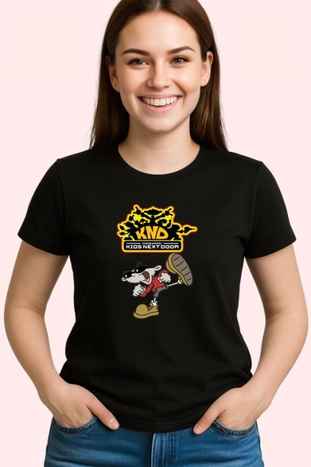 Tricou kids next door copii agenti secreti in misiuni impotriva adultilor, Copii | Dama | Barbat , tricou negru