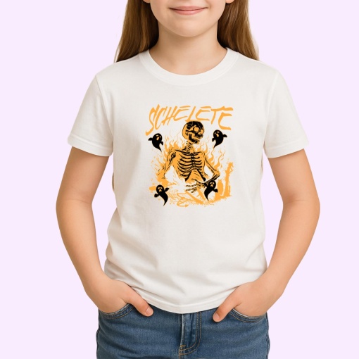 Tricou Schelete gata sa sperie - Copii | Dama | Barbat