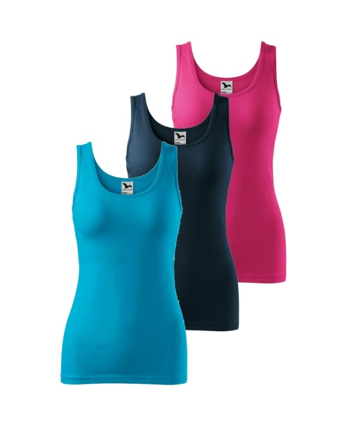 Set 3 bucati top pentru femei turcoaz, albastru marin, purpuriu