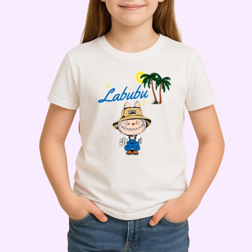 Tricou Labubu detectiv, Unisex Dama si Barbat | Copii