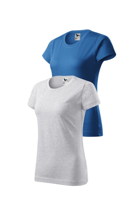 Set 2 tricouri femei 134, un tricou gri deschis, un tricou diferite culori