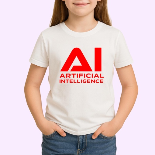 Tricou Artificial iNTELLIGENCE AI logo - Copii | Dama | Barbat