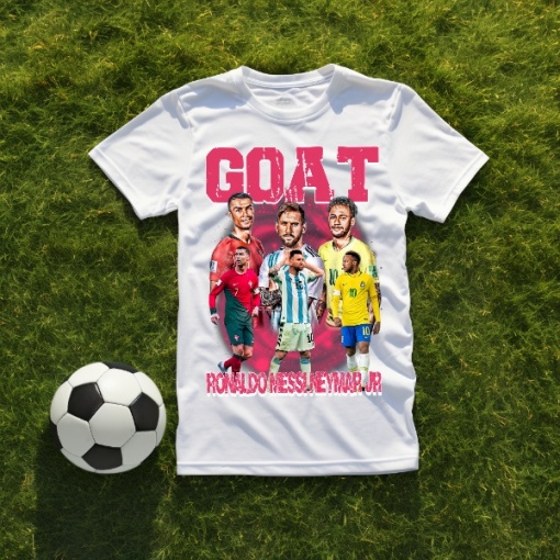 Tricou personalizat pentru copii cu Best Player Ronaldo Neymar Messi