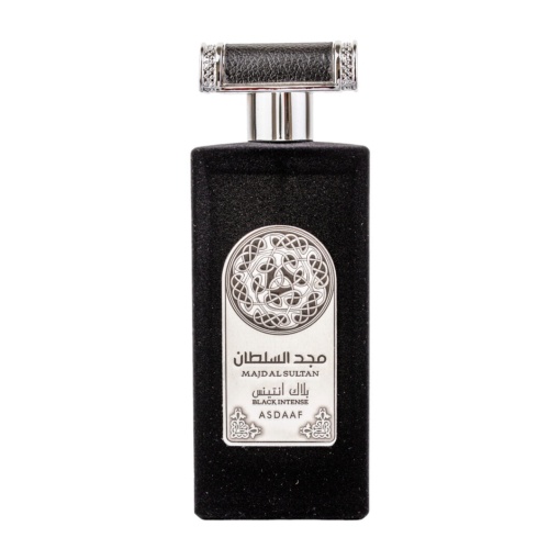 Apa de Parfum Majd Al Sultan Black Intense, Asdaaf, Barbati 100ml Parfum arabesc