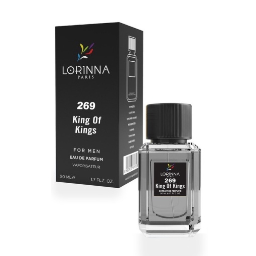Apa de Parfum Lorinna Paris Parfum King of Kings, 50 ml, de barbat