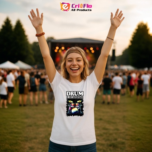Tricou Drum Is My Superpower Set Tobe, Copii | Dama | Barbat