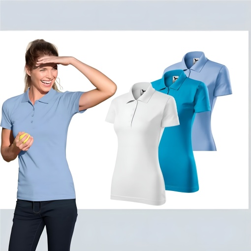 Set 3 Tricouri POLO pentru Damă – multicolor - 223