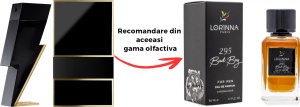 Apa de Parfum Lorinna Paris Parfum Bad Boy, 50 ml, de barbat - Img 2