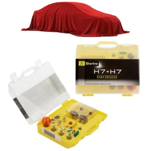 Kit trusa Set becuri H7 compatibila cu RENAULT GRAND KANGOO III MPV din 2024-2025, bec far, semnalizare , pozitie, iluminare numar, frana, plafoniera, stop frana