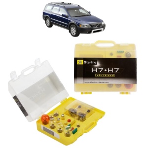 Kit trusa Set becuri H7 compatibila cu VOLVO XC70 II (136) din 2007-2016, bec far, semnalizare , pozitie, iluminare numar, frana, plafoniera, stop frana