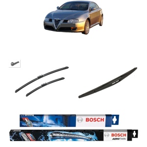Set 3 stergatoare ALFA ROMEO GT (937_) din 2003-2010, Bosch Aerotwin, din cauciuc siliconat rezistent
