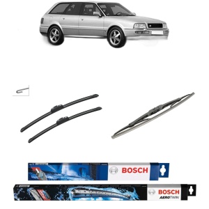Set 3 stergatoare AUDI 80 B4 Avant (8C5) din 1991-1996, Bosch Aerotwin Retrofit, din cauciuc siliconat rezistent
