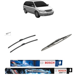 Set 3 stergatoare CHRYSLER VOYAGER IV VAN (S_) din 2000-2007, Bosch Aerotwin Retrofit, din cauciuc siliconat rezistent