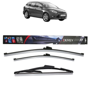 Set 3 stergatoare FORD FOCUS III Turnier din 2010-2020, Derby, din cauciuc siliconat rezistent