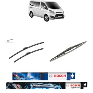 Set 3 stergatoare FORD TRANSIT TOURNEO Bus din 1994-2014, Bosch Aerotwin Retrofit, din cauciuc siliconat rezistent