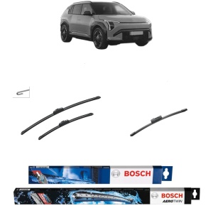 Set 3 stergatoare KIA EV3 din 2024, Bosch Aerotwin Retrofit, din cauciuc siliconat rezistent