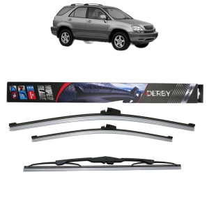 Set 3 stergatoare LEXUS RX (MCU15) din 1998-2003, Derby, din cauciuc siliconat rezistent