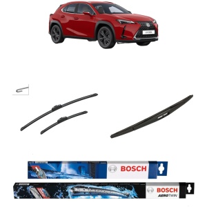Set 3 stergatoare LEXUS UX (_AA1_, _AH1_, _MA1_) din 2018-2024, Bosch Aerotwin Retrofit, din cauciuc siliconat rezistent