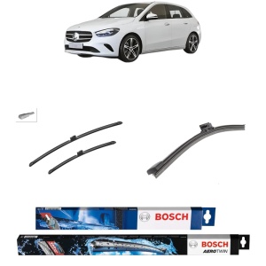 Set 3 stergatoare MERCEDES-BENZ B-CLASS Sports Tourer (W247) din 2018-2022, Bosch Aerotwin, din cauciuc siliconat rezistent