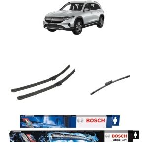 Set 3 stergatoare MERCEDES-BENZ EQB (X243) din 2021-2024, Bosch Aerotwin, din cauciuc siliconat rezistent