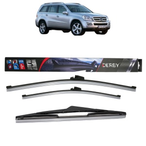 Set 3 stergatoare MERCEDES-BENZ GL-CLASS (X164) din 2006-2012, Derby, din cauciuc siliconat rezistent