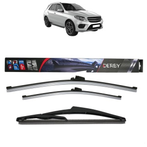 Set 3 stergatoare MERCEDES-BENZ GLE (W166) din 2015-2018, Derby, din cauciuc siliconat rezistent