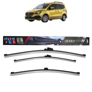 Set 3 stergatoare MERCEDES-BENZ T-CLASS MPV (W420) din 2022, Derby, din cauciuc siliconat rezistent