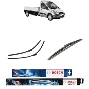 Set 3 stergatoare PEUGEOT EXPERT Platform/Chassis din 2007-2016, Bosch Aerotwin, din cauciuc siliconat rezistent