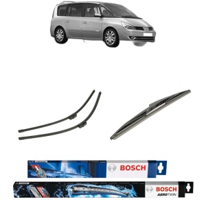 Set 3 stergatoare RENAULT ESPACE IV (JK0/1_) din 2002-2015, Bosch Aerotwin, din cauciuc siliconat rezistent