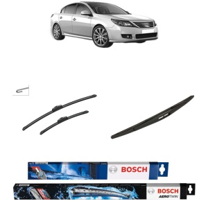 Set 3 stergatoare RENAULT LATITUDE (L70_) din 2010-2013, Bosch Aerotwin Retrofit, din cauciuc siliconat rezistent