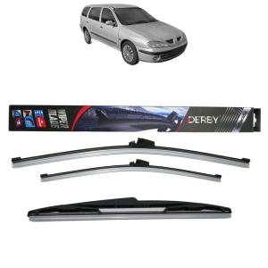 Set 3 stergatoare RENAULT Megane I Kombi van (KA_) din 2000-2003, Derby, din cauciuc siliconat rezistent