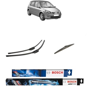 Set 3 stergatoare RENAULT SCENIC III (JZ0/1_) din 2008-2016, Bosch Aerotwin, din cauciuc siliconat rezistent
