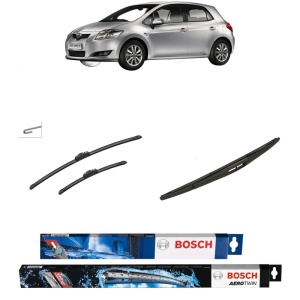 Set 3 stergatoare TOYOTA AURIS Hatchback Van (_E15_) din 2007-2012, Bosch Aerotwin Retrofit, din cauciuc siliconat rezistent