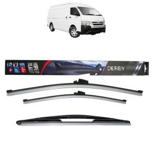 Set 3 stergatoare TOYOTA HIACE V Van (TRH2__, KDH2__, LH2__, GDH2__) din 2004-2015, Derby, din cauciuc siliconat rezistent